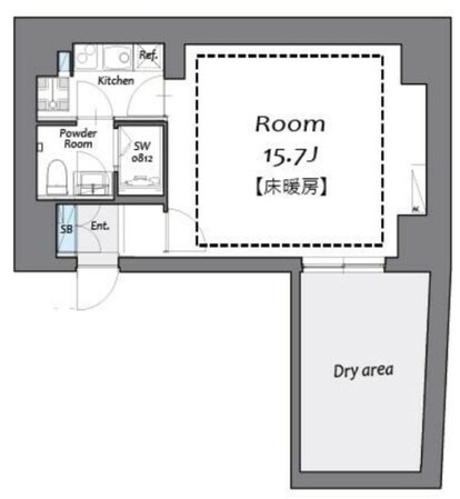 フェリス白金の物件間取画像